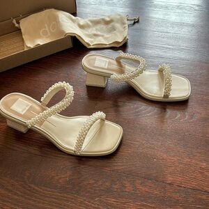 Dolce Vita, River Pearl Heels, 9, BRIDAL SHOE